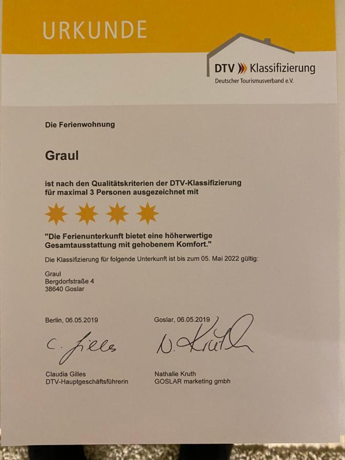 Gaestehaus Graul Goslar Eksteriør bilde